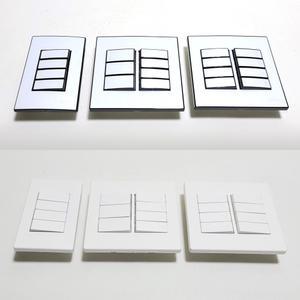국산 고급 컬러 스위치 4구 7구 8구 인테리어 조명 전등 방 벽 매입 교체 프라임