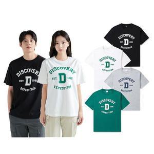 갤러리아 [24S]디스커버리 공용 바시티 빅로고 반팔티셔츠 DXRS57043