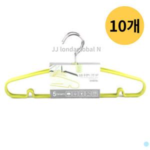 선우랜드 옷걸이 논슬립 행거 고급 멀티 코팅 10개