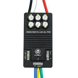 FLIPSKY 브러시리스 ESC 75200 프로 고전류 알루미늄 PCB 기반 부품 로봇 서핑보드 Ebike 전투