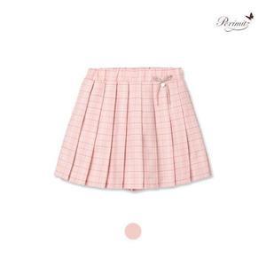 P2511P253_ 키즈 여아 체크 퀼로트 치마 바지