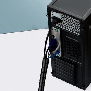 [MENPML3E_52AA]선정리 전선 정리 커버 홀더 몰딩 2p 5M