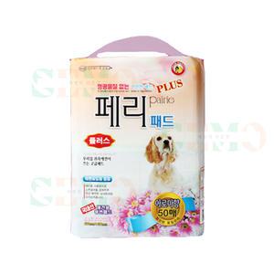 페리패드 플러스 50매 49x40cm 빠른흡수 애견패드