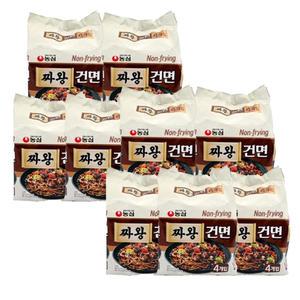 농심 짜왕 건면 119g 4입 10팩 총40개