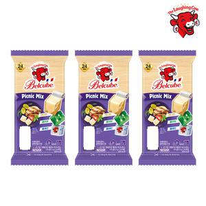 래핑카우 24벨큐브 치즈 피크닉믹스 3팩 (총72입)