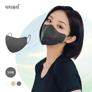 닥터퓨리 KFAD 비키 비말차단 새부리형 마스크 25매 x 2개 (대형 중형) 컬러마스크