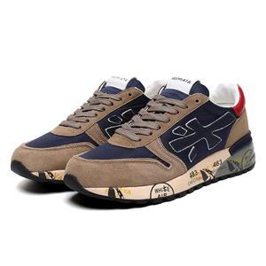 남성 운동화 PREMIATA 남성용 캐주얼 스니커즈, 통기성 러닝 스포츠 신발, 다크 브라