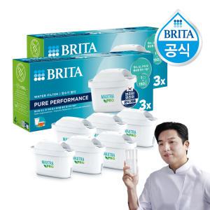 브리타 정수기 필터 막스트라 프로 6입(3입 2개)