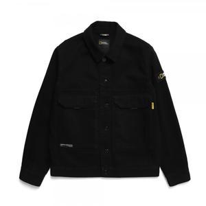 [내셔널지오그래픽][내셔널지오그래픽] N221MJP080-198 (비)커리타 DENIM JACKET - CARBON BLACK