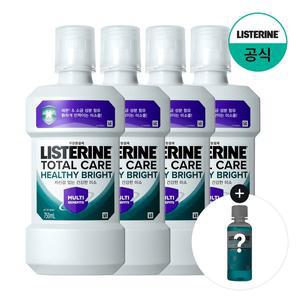 [리스테린][토케플100ml증정][리스테린] 헬씨브라이트 750ml x4