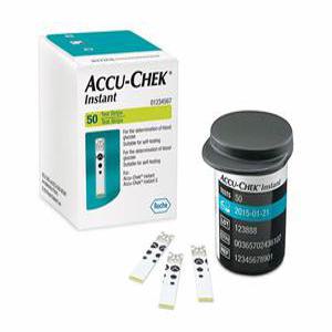 Roche 로슈 아큐첵 인스턴트 Accu-Chek Instant 혈당시험지 혈당측정검사지 50매 - 26년 07월