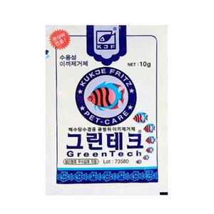그린테크 10g x 1포 이끼제거제 중금속 독성제거 흡착성 이끼와 식물성 녹조류