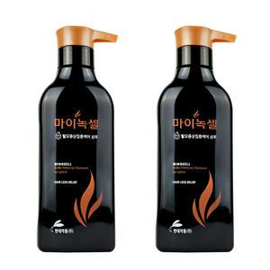 현대약품 마이녹셀 스칼프 인텐시브 탈모 샴푸 400ml 2개