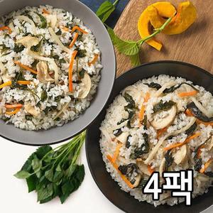 [기타]바로쿡 곤드레나물비빔밥+쑥부쟁이비빔밥(총4팩)