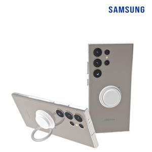 삼성 정품 갤럭시S24울트라 클리어 가젯 케이스 링홀더 스트랩 포함 EF-XS928