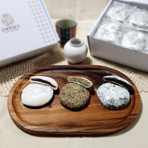오복떡본가 찹쌀떡, 검은콩,쑥 찹쌀떡, 모찌, 검은콩, 쑥 모찌(70g X 24개)