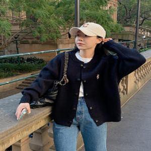 테디드 봄버 자켓 가디건 (one color)