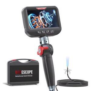 Ralcam 형 내시경  카메라  6.2mm 4.3인치 HD 720P 파이프 튜브 6 LED 조명  2M 세미 리지드 케이블