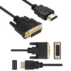 DVI TO HDMI TO DVI 컴퓨터 pc TV 모니터 연결선 연장선 케이블 HDMI케이블 2M 3M 5M