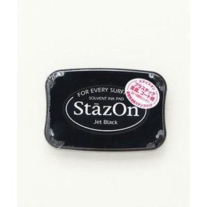 [퀼트스타] 츠키네코 스테이즈온 유성스탬프 잉크(글래스용)_SZ-31 제트블랙 (55031)
