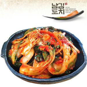 [남도김치]  얼갈이 김치 2kg/연하고 순한 애기배추