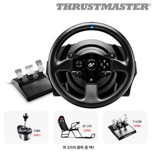 트러스트마스터 T300RS GT 레이싱휠,3페달포함 + GT Lite 레이싱시트 + TH8A 쉬프터 패키지