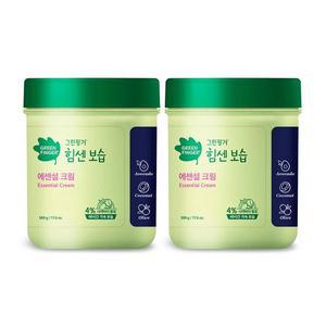 [기타]그린핑거 힘센보습 에센셜 크림 500g x 2