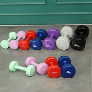 컬러코팅 아령 레인보우 2개 세트 5KG~8KG