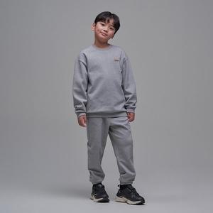 [내셔널지오그래픽키즈]내셔널지오그래픽 키즈 K241UPB910 동물와펜 맨투맨 SET MGREY