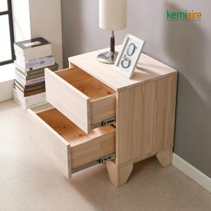 케미에르 편백나무원목(무절) 2단협탁 KFR-705