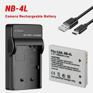 NB-4L 카메라 배터리 리튬 셀 캐논 IXUS 50 IXY80 파워샷 SD 400