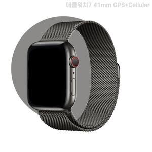 워치7 41mm GPS+Celluar 그래파이트 스테인리스 그래파이트 스테인리스 밀레니