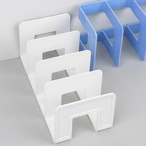 책상위책꽂이 이동식 간이책선반 플라스틱 책꼬지 정리대