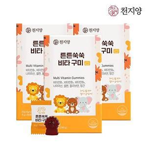 [천지양][천지양] 튼튼쑥쑥 비타 구미 60포 X 3박스 (3개월분)