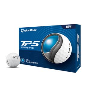 [테일러메이드](본점)[테일러메이드 정품 ]  TP5 Golf Balls Balls 5피스 골프공 골프볼 12구