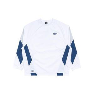 엄브로 팝러쉬 컬러블럭 우븐 피스테 UQ121CWT33WHT
