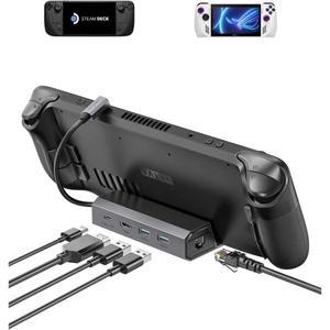 JSAUX 스팀덱 도킹 스테이션 5 in 1 Docking Station Steam Deck