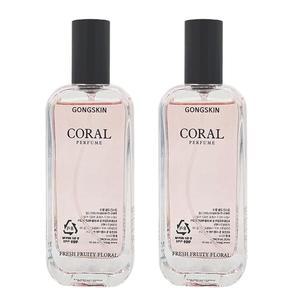 [공스킨] 공스킨 코랄 프래쉬 프루티 플로럴 퍼퓸 플로럴향 50ml 2개