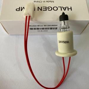 Hanaulux 56053010 수술실 수술용 할로겐 전구, 그림자 없는 CN산, 블루 30, 24V, 50W,