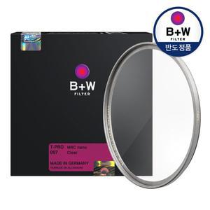[슈나이더][본사공식] [B+W] 007 T-PRO 49mm Neutral MRC nano XS-PRO 카메라 렌즈 필터