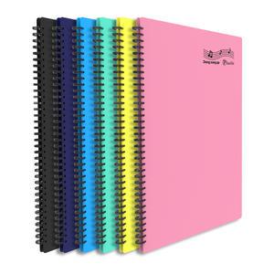 미령문구 악보파일 30p 3개입 1세트 6색상  특수속지 바로필기가능 악보스프링파일