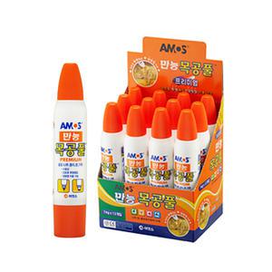 officeseller 아모스 풀 목공풀(74g 12개입)