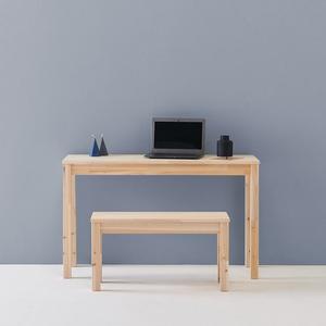 원목 슬림 카페 바테이블 1200x450 고무나무 (도장)