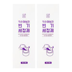 (1 + 1 ) 깔끔대장 직수해보라 변기세정제 리필 (6개입)