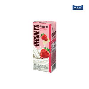 허쉬 초콜릿드링크 190mL 딸기맛 48팩(2box)/무료배송