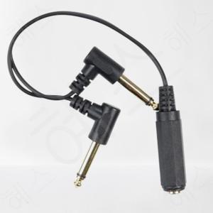 6.5스테레오 55모노 Y케이블 젠더 분배선