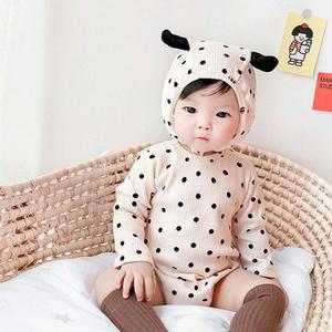 [RGOM30QS]땡땡도트베이지 바디슈트 2종세트 204195