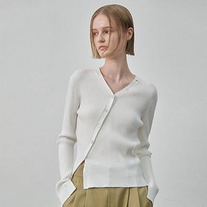 [나인(Atelier Nain)](광주신세계)[25S/S](택가:69,000원)언발 슬림 니트 가디건(Z-CD-2130)