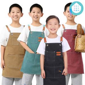 리틀 하토르 공방 미술 바리스타 키즈 어린이 유아 앞치마_P1324-334