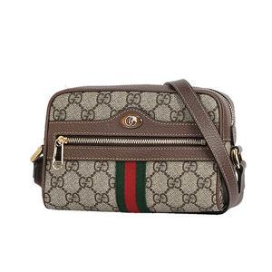 OPHIDIA 오피디아 미니 숄더백 517350 96IWS 8745 BEIGE/BROWN/EBONY GG [GUB1007]
